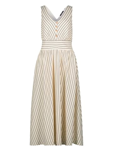 Zero  Midikleid mit Streifen in CreamBlack