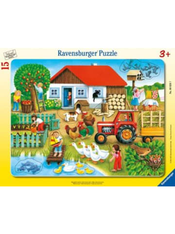 Ravensburger Verlag GmbH Spiel - Kinderpuzzle 15 Teile - Was gehört wohin?