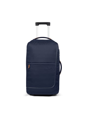 Satch Flow M Trolley Pure Navy in blau