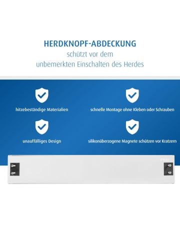 Reer Herdknopf-Abdeckung in Transparent ab 6 Jahre