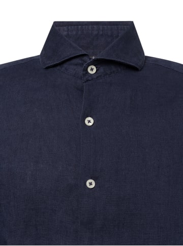 Nils Sundström Hemd in marine