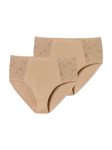 Schiesser Midislip Air Spitze in maple
