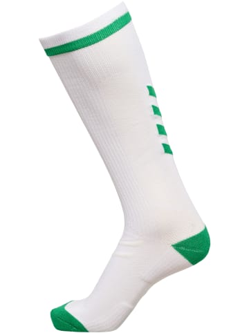 Hummel Hohe Innensocken Elite Indoor Sock High in WHITE/JELLY BEAN