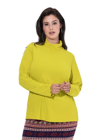 Ulla Popken Langarmshirt in pistazie