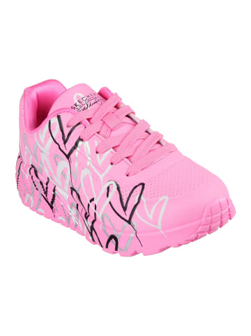 Skechers Sneakers Low UNO LITE - METALLIC LOVE in rosa