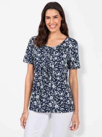 WITT WEIDEN Tunikashirt in marine-bedruckt