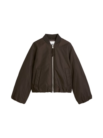 Marc O'Polo DENIM Blouson im Aviator-Stil relaxed cropped in Black Espresso