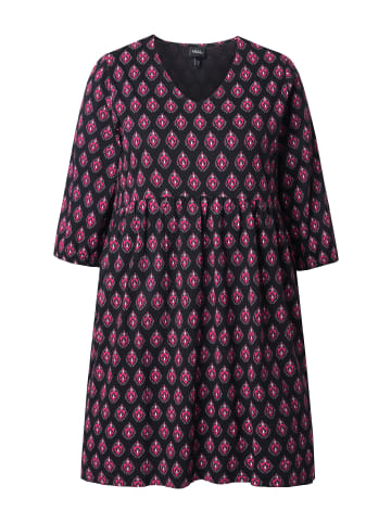 Ulla Popken Jerseykleid in rot pink