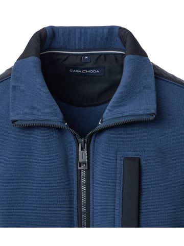 CASAMODA Sweatjacke in 175 aqua bis petrol