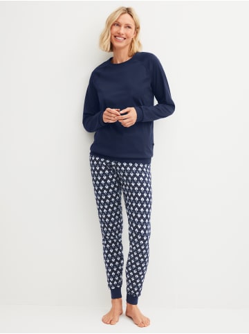 Calida Pyjama in peacoat blue