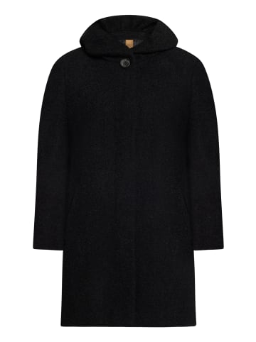 Gil Bret Wolljacke mit Stehkragen in Schwarz
