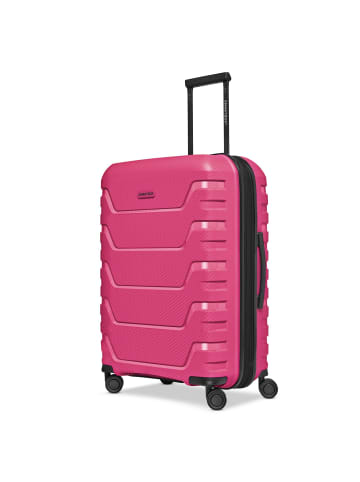 Smartbox Edition 01 4 Rollen Trolley 66 cm mit Dehnfalte in pink