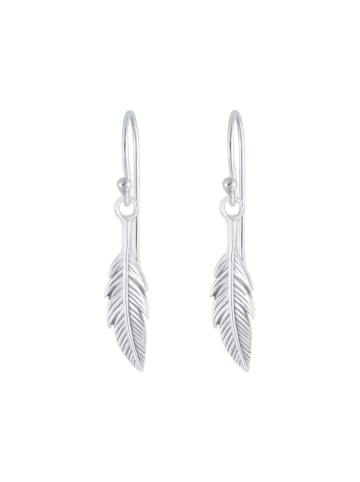 Alexander York Ohrringe FEDER in 925 Sterling Silber, 2-tlg. in silber