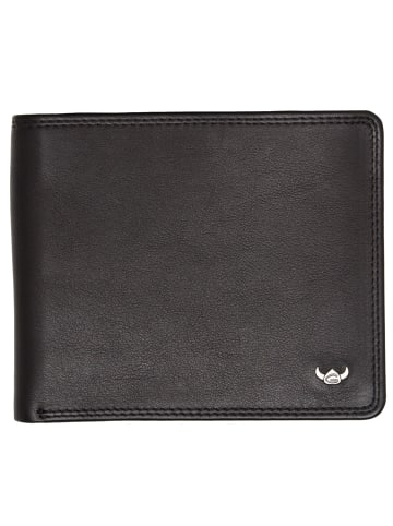 Golden Head Polo Geldbörse RFID Leder 12 cm in schwarz