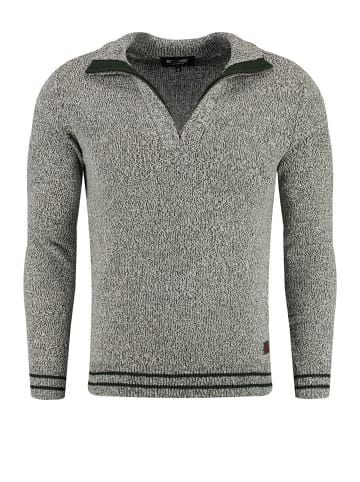 KEY LARGO Pullover 'MST HORST' in grün