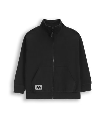 MOKIDA Reißverschlussjacke in schwarz