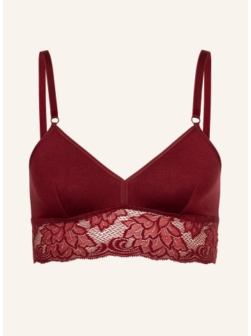 Erlich Textil  Bralette AMELIE in weinrot