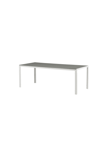 ebuy24 Esstisch Break Weiß 90 x 205 cm