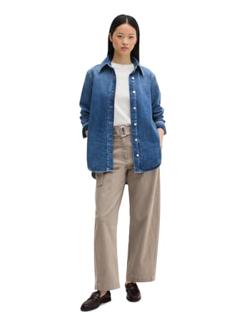 Marc O'Polo Jeansbluse relaxed in Medium Blue