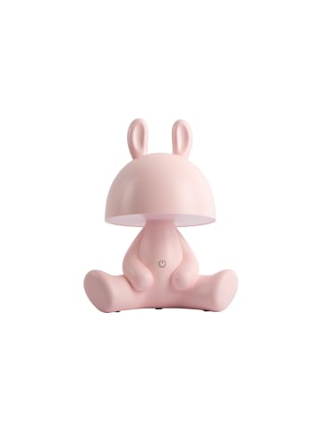 Leitmotiv Nachtlicht für das Kinderzimmer BUNNY in Rosa, (B) 17 x (H) 27 x (L) 22 cm