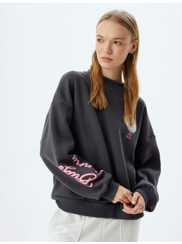 KOTON Sweatshirt in Anthrazit