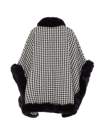 Usha Women Poncho in Wollweiss