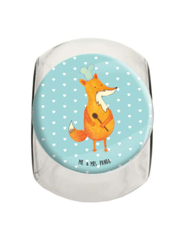 Mr. & Mrs. Panda gewürzglas Fuchs Koch ohne Spruch in Türkis Pastell