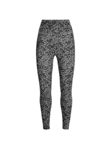 icebreaker Leggings W Fastray High Rise Forest in Schwarz-gemustert