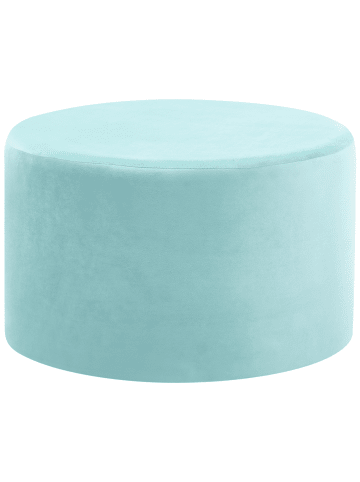 Beliani Pouf MILLEN in Grün - (W) 61 x (H) 36 x (L) 61 cm