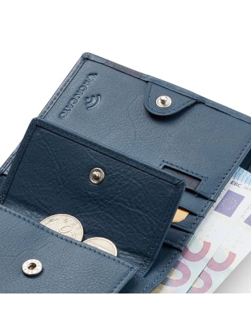 Roncato Monaco Geldbörse Leder 9 cm denim
