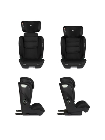 Kikkaboo i-Scout Isofix (100 - 150 cm) in schwarz