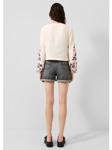 QS Bluse in 0200_creme