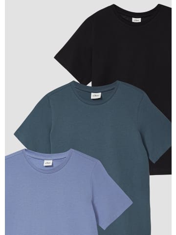 s.Oliver T-Shirt in 9999_schwarz