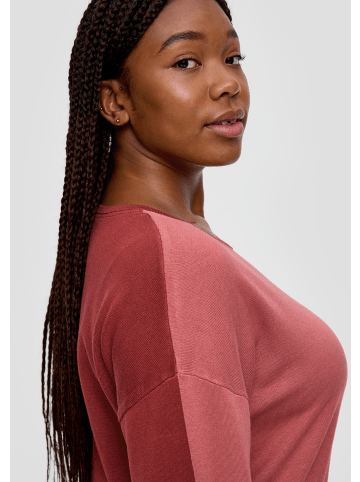 TRIANGLE Strickpullover langarm in Rot