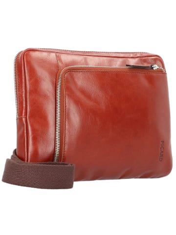 PICARD Buddy Umhängetasche Leder 28 cm in cognac