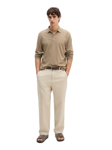 Marc O'Polo Langarm-Poloshirt regular in Charleston Gray