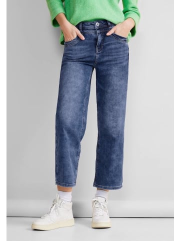 Street One Jeans in brillant blue random wash