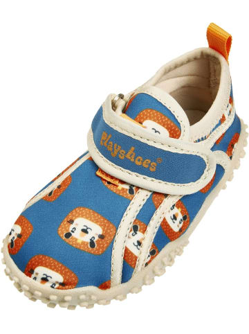 Playshoes Kinder Aquaschuh "Aqua-Schuhe Dschungel" in Blau
