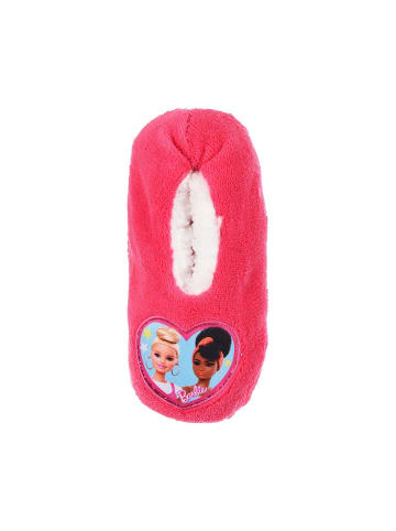 Barbie Winterhausschuhe Kinder Pantoffeln Rosa