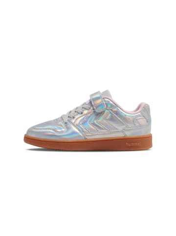 Hummel Elastische Schnürsenkel Sneaker St Power Lebensstil Kinder in GREY/SILVER
