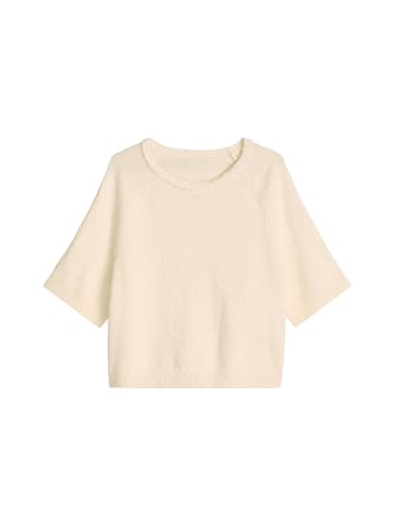 Marc O'Polo DENIM Kurzarm-Pullover regular in Creamy White