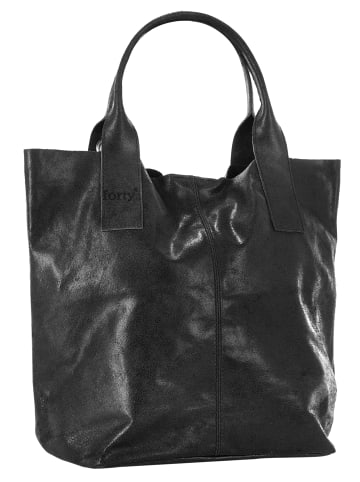 Forty degrees Shopper in schwarz