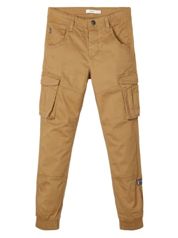 name it Cargohose NITBAMGO regular fit Workerstyle in kelp