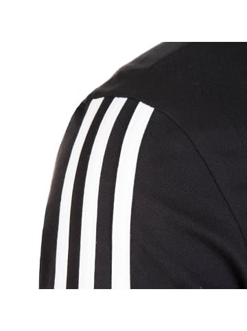 adidas Performance Poloshirt Tiro 19 in schwarz / weiß