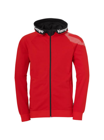 Kempa Kapuzenjacke Core 26 Kids in rot