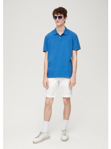 s.Oliver Polo-Shirt kurzarm in Blau