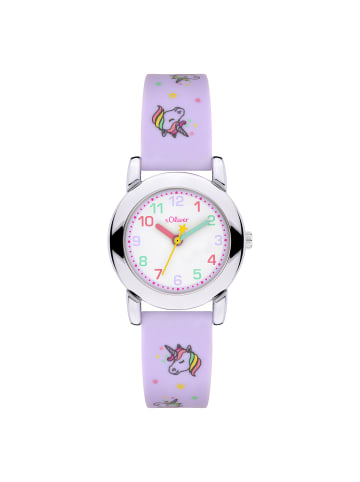 s.Oliver Armbanduhr The Joy Time in lila