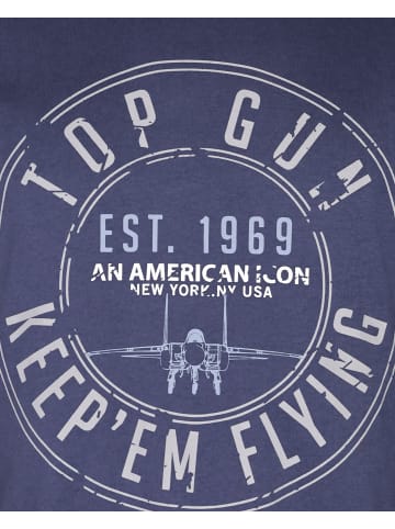 TOP GUN T-Shirt TG20212109 in navy