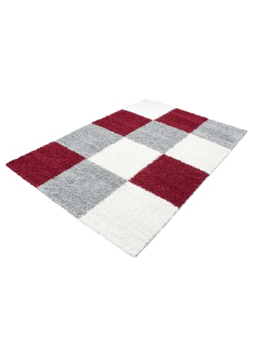 Teppich Boss Hochflor Teppich Lux Rot