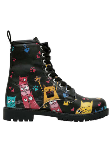 Dogo Longe Boots - Cat Lovers BLACK 41 in Schwarz